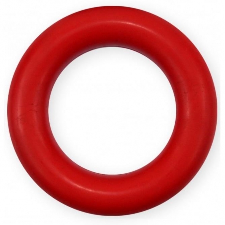 Pet Nova RING gumowy pełny czerwony 9cm-5842
