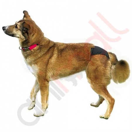 TRIXIE Majtki na cieczkę 32-39cm S-M czarne-2389