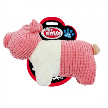 Pet Nova zabawka pluszowa dla psa ŚWINKA 22 cm-6282