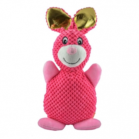 Pet Nova zabawka pluszowa dla psa KRÓLIK RÓŻ 34cm-10228