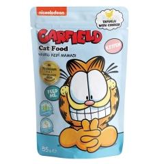 Garfield saszetka dla młodych kotów Z KURCZAK. 85g