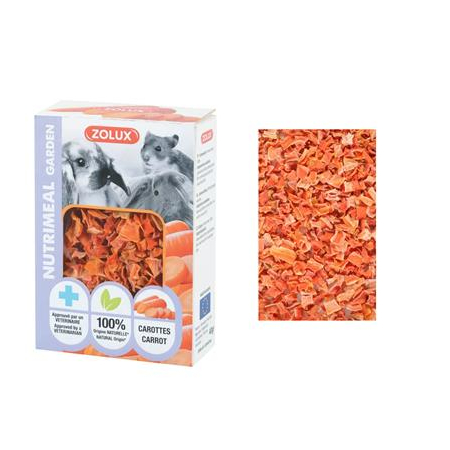 ZOLUX NUTRIMEAL Garden dlla gryzoni MARCHEWKA 40g.