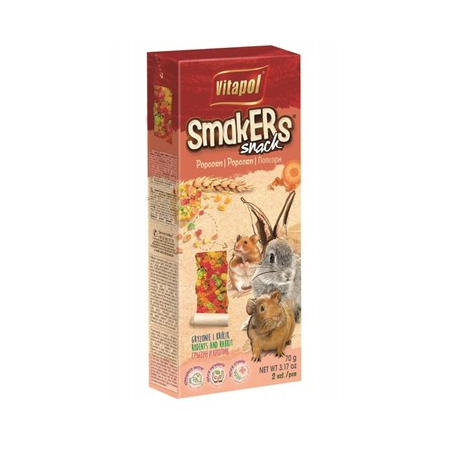 Vitapol SMAKERS dla gryzoni POPCORN 2szt
