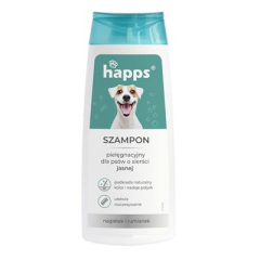 HAPPS szampon pielęgnacyjny dla psów-JASNA SIERŚĆ-7947