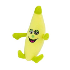 Barry King ZABAWKA dla psa BANAN pluszowy 15,5cm.
