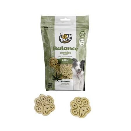 Lolopets BALANCE CALM Ciastka dla psa USPOKAJ 350g