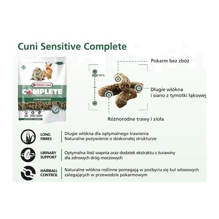 Versele Laga Cuni Sensitive Complete 500g.-13564