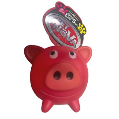 Pet Nova zabawka winylowa piszcząca Świnka 10cm-6191