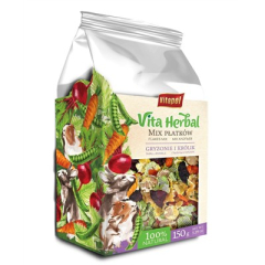 Vitapol Vita Herbal MIX PŁATKÓW dla gryzoni 150g