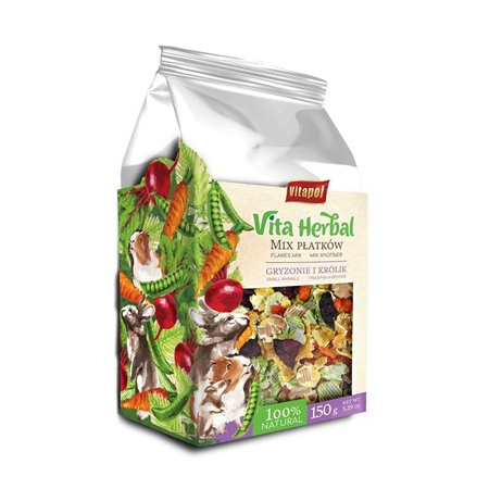 Vitapol Vita Herbal MIX PŁATKÓW dla gryzoni 150g