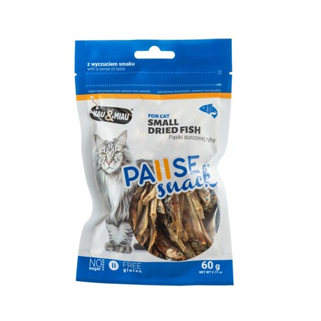 Hau&Miau przysmak dla KOTA paski RYBY 60g.