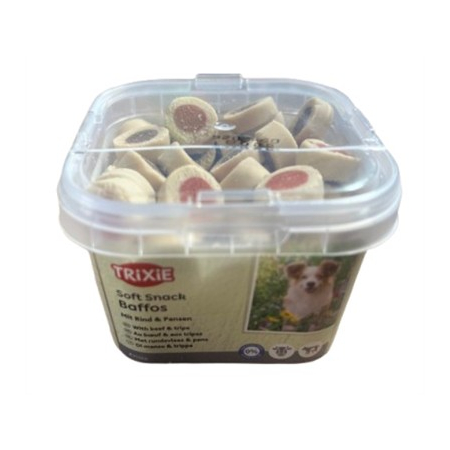 TRIXIE Baffos przysmak z wołowiną i flaczkami 140g-14099