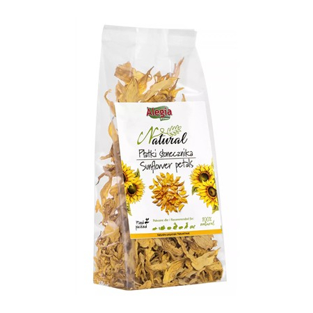 Alegia PŁATKI SŁONECZNIKA dla gryzoni królika 25g.-14128