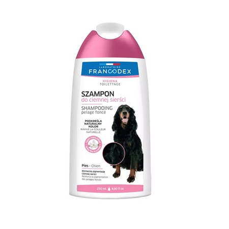 Francodex SZAMPON do CZARNEJ sierści dla psa 250ml