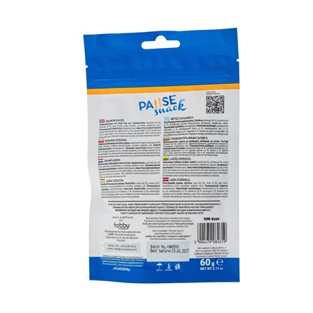 Hau&Miau przysmak dla KOTA kawałki łososia 60g.-14313