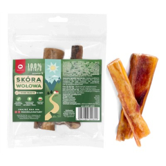Maced naturalny gryzak SKÓRA WOŁOWA ROZ. S 2szt.