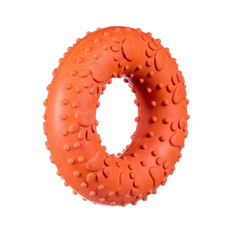 Barry King zabawka RING twardy 9cm pomarańczowy