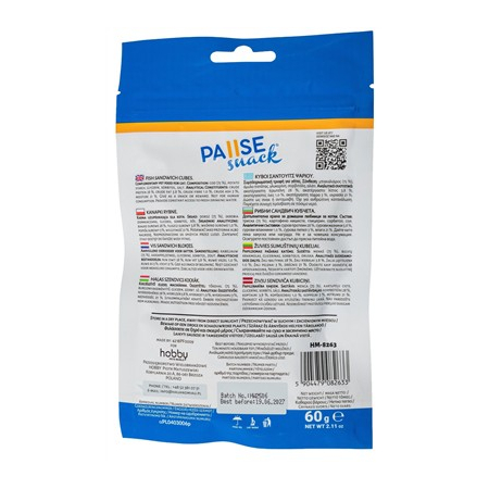 Hau&Miau przysmak dla KOTA kanapki RYBNE 60g.-14505