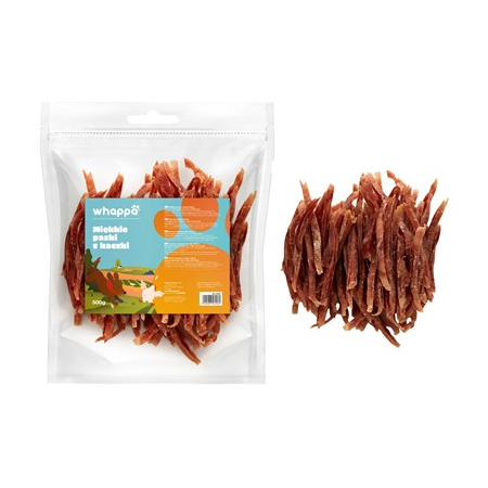 Whappa Przysmak MIĘKKIE stripsy z KACZKI 500g.