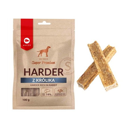 Maced HARDER z KRÓLIKA przysmak rozm. S 100g.
