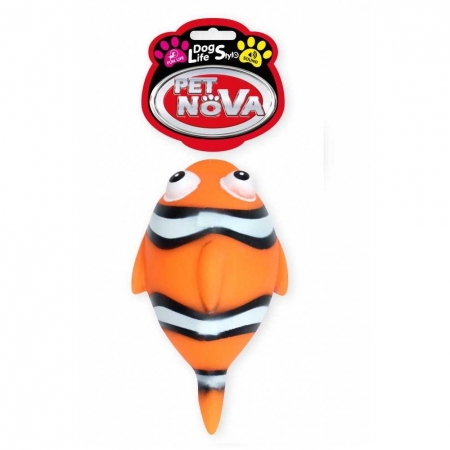 Pet Nova zabawka winylowa piszcząca Nemo 13,5cm-5722