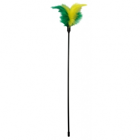Pet Nova zabawka dla kota PIÓRKA NA PATYKU 40 cm.-6427