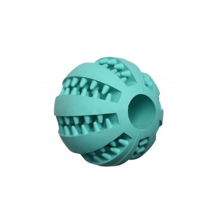 Pet Nova zabawka piłka MIĘTOWA czyści zęby 5cm.-7249