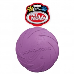 Pet-Nova DYSK GUMOWY Frisbee 15cm fioletowy-7252