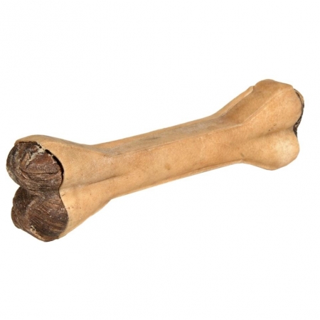Przysmak kość prasowana nadziewana ŻWACZAMI 15cm-8022