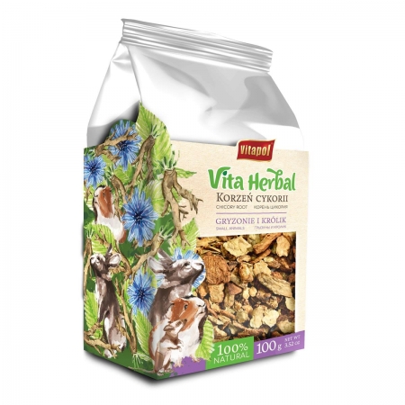 Vitapol Herbal KORZEŃ CYKORII dla gryzoni 100g