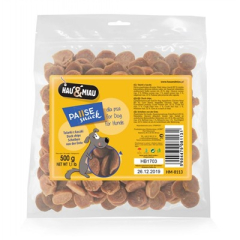 Hau&Miau przysmak dla psa talarki z KACZKI  500 g.